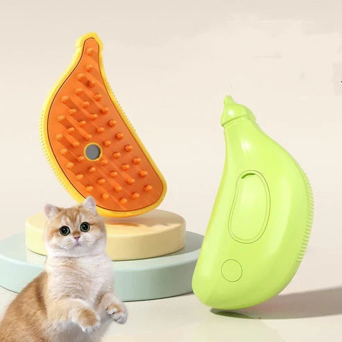 3 In 1 Pet Steam Brush Cat Dog Cleaning Steamy Spray Massage Beauty Comb Hair Removal Grooming Supplies Pets Accessories٣ في ١ فرشاة بخار للحيوانات الأليفة لتنظيف القطط والكلاب