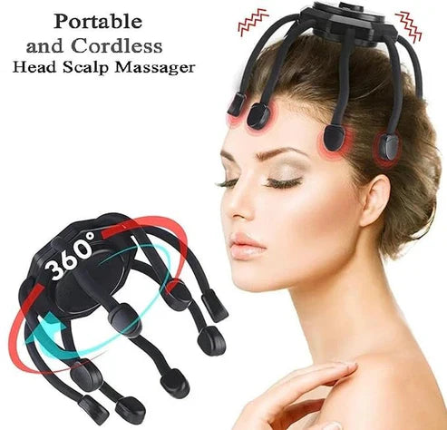 360° Ultra Head Massager مدلك رأس فائق بزاوية 360°