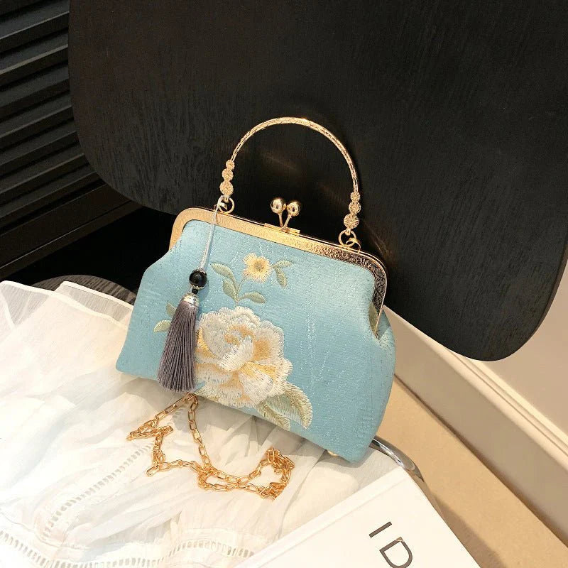 All-matching Embroidered Fashion Personality Women Bagحقيبة نسائية مطرزة أنيقة وعصرية تناسب جميع الإطلالات