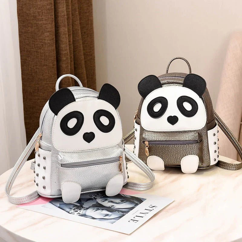 Cartoon Panda Backpack  حقيبة ظهر باندا كرتونية