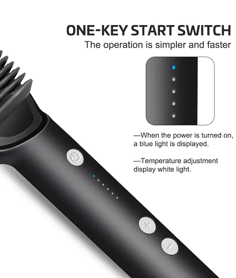 Electric Hair Straightening Comb مشط كهربائي لفرد الشعر