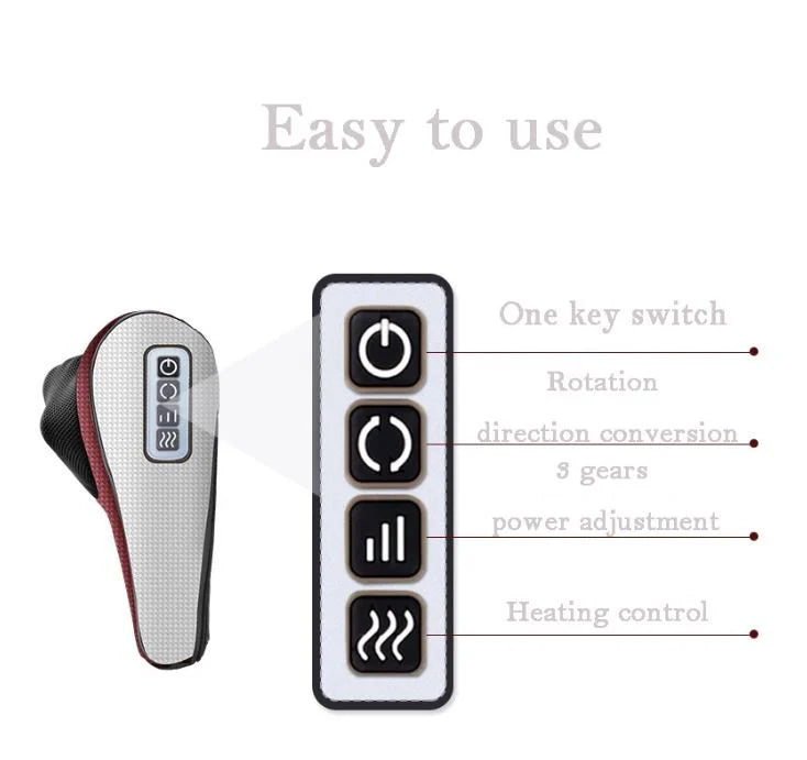 Electric Massage Pillow Vibrator وسادة تدليك كهربائية هزازة