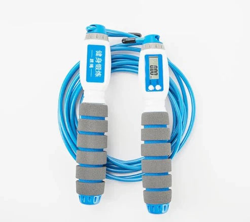 Electronic Counting Rope For Fitness Trainning  حبل القفز الإلكتروني لتمارين اللياقة