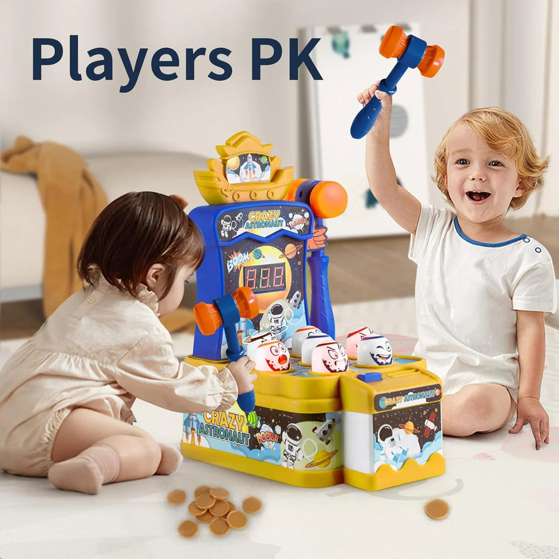 Electronic Hammering Toys ألعاب المطرقة الإلكترونية