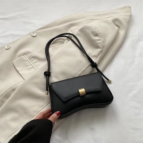 Fashion Women's New Minority Simple Shoulder Bag   حقيبة كتف نسائية عصرية جديدة بتصميم بسيط وفريد