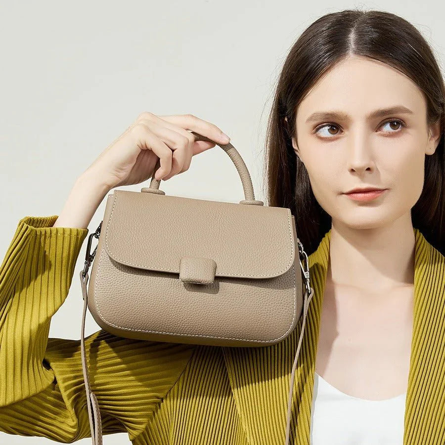 Genuine Leather High-grade Bag For Womenحقيبة نسائية فاخرة من الجلد الطبيعي