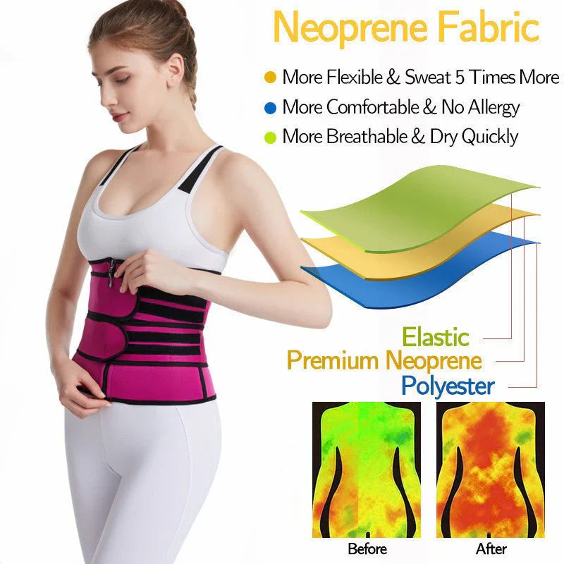 High Waist Trainer Body Shaper for Women   مشد نسائي لنحت الجسم عالي الخصر