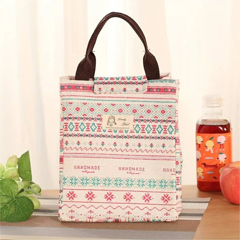 Insulated Lunch Bag for Women   حقيبة طعام نسائية معزولة حرارياً