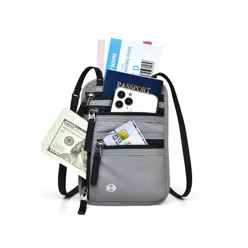 Multi-functional Credentials Travel Passport Bag Abroad   حقيبة جواز سفر متعددة الوظائف للسفر إلى الخارج          Ask ChatGPT