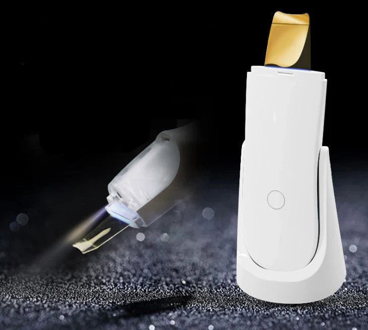 waterproof Skin Scrubber Ultrasonic Peeling Beauty Machine for Skin Rejuvenationجهاز تنظيف البشرة المقاوم للماء بتقنية الموجات فوق الصوتية لتقشير البشرة