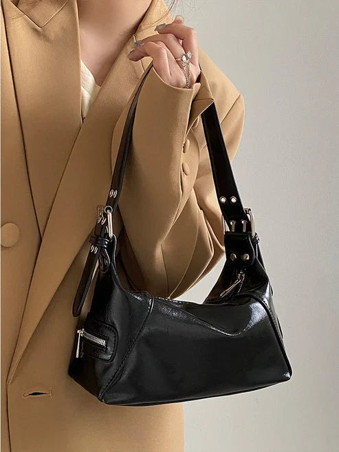 Niche Design Women Bags Retro One-Shoulder Portable  حقائب نسائية بتصميم مميز رجعي بحمالة كتف واحدة قابلة للحمل