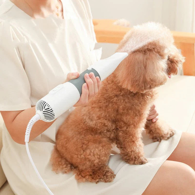 Pet Electric Hair Pulling And Blowing Combمشط كهربائي لانتزاع ونفخ شعر الحيوانات الأليفة