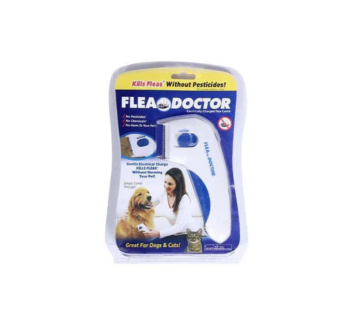 Pet Lice Remover Flea Device Electric Pet Comb جهاز كهربائي لإزالة القمل والبراغيث مشط للحيوانات الأليفة