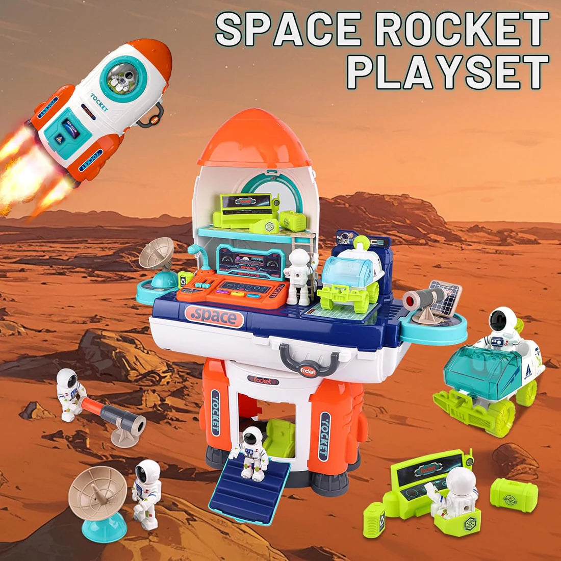Rocket Space Toys for Kids ألعاب الصواريخ الفضائية للأطفال