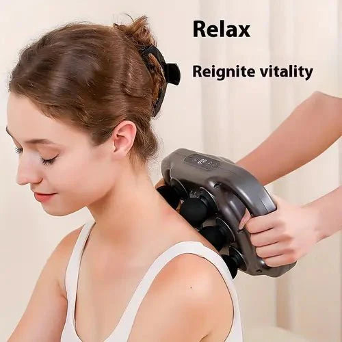 Six-head Fascial Gunمسدس الرؤوس لتدليك اللفافة العضلية