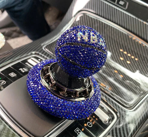 Solar Car Perfume Decoration Rotating Ball Ornamentزينة عطر السيارة الشمسية على شكل كرة دوارة