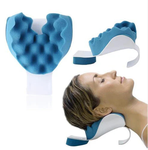 The Neck Muscles Support Muscle Relaxation دعم عضلات الرقبة يساعد على استرخاء العضلات والشعور بالراحة.