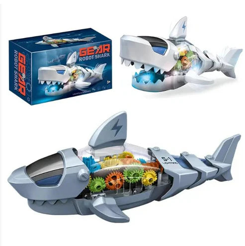 Universal Shark Toys With Light لعب القرش العالمية مع الضوء