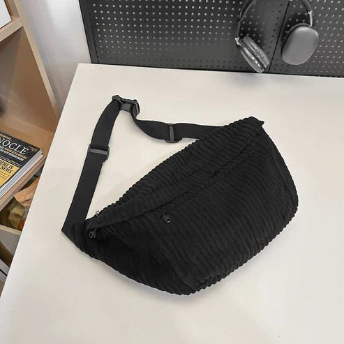 Women's Messenger Bag Simple Versatile Large Capacity  حقيبة كتف نسائية - تصميم بسيط متعدد الاستخدامات بسعة كبيرة